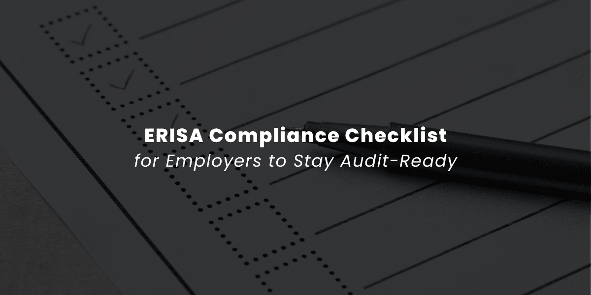 ERISA Compliance Checklist (1)